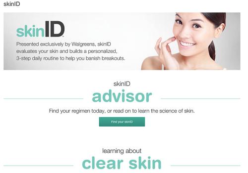 walgreens skinid