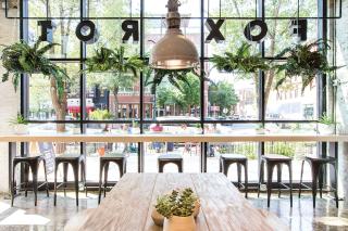 a dining room table