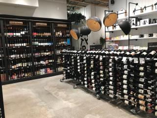 a display in a store