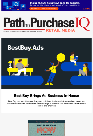 Path to Purchase Institute newsletter