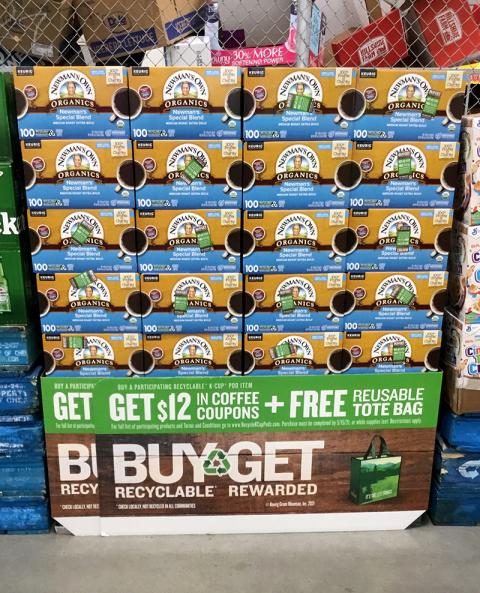 Rallies Shoppers to Recyclable K-Cups 